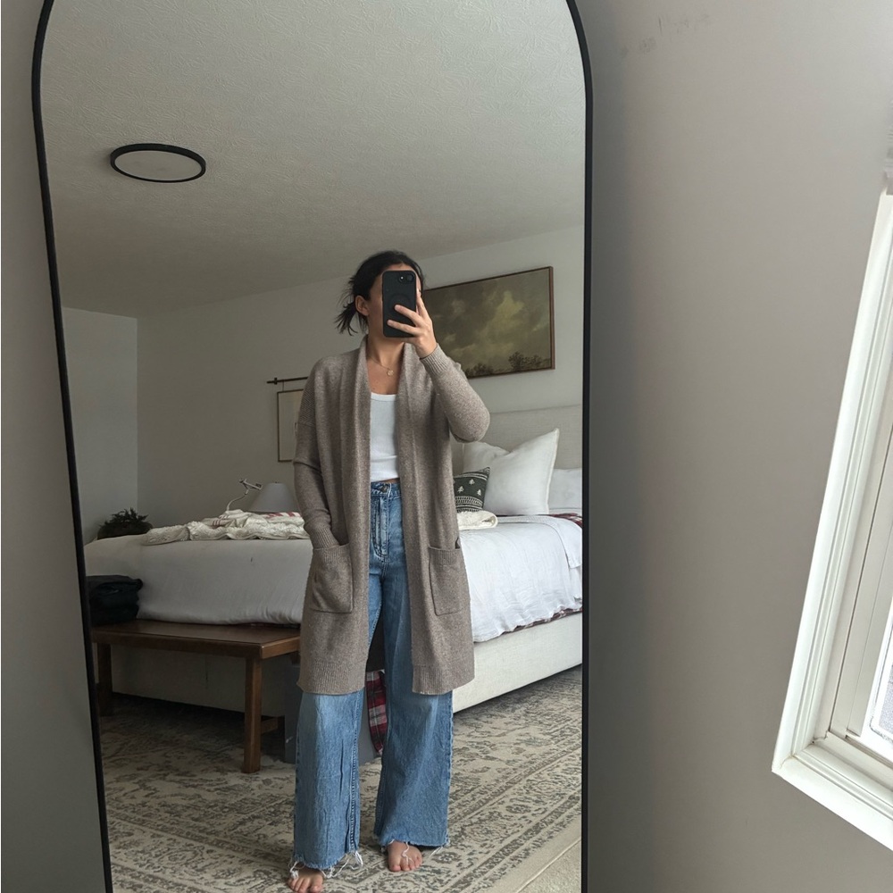 Athleta Beige Knit Sweater